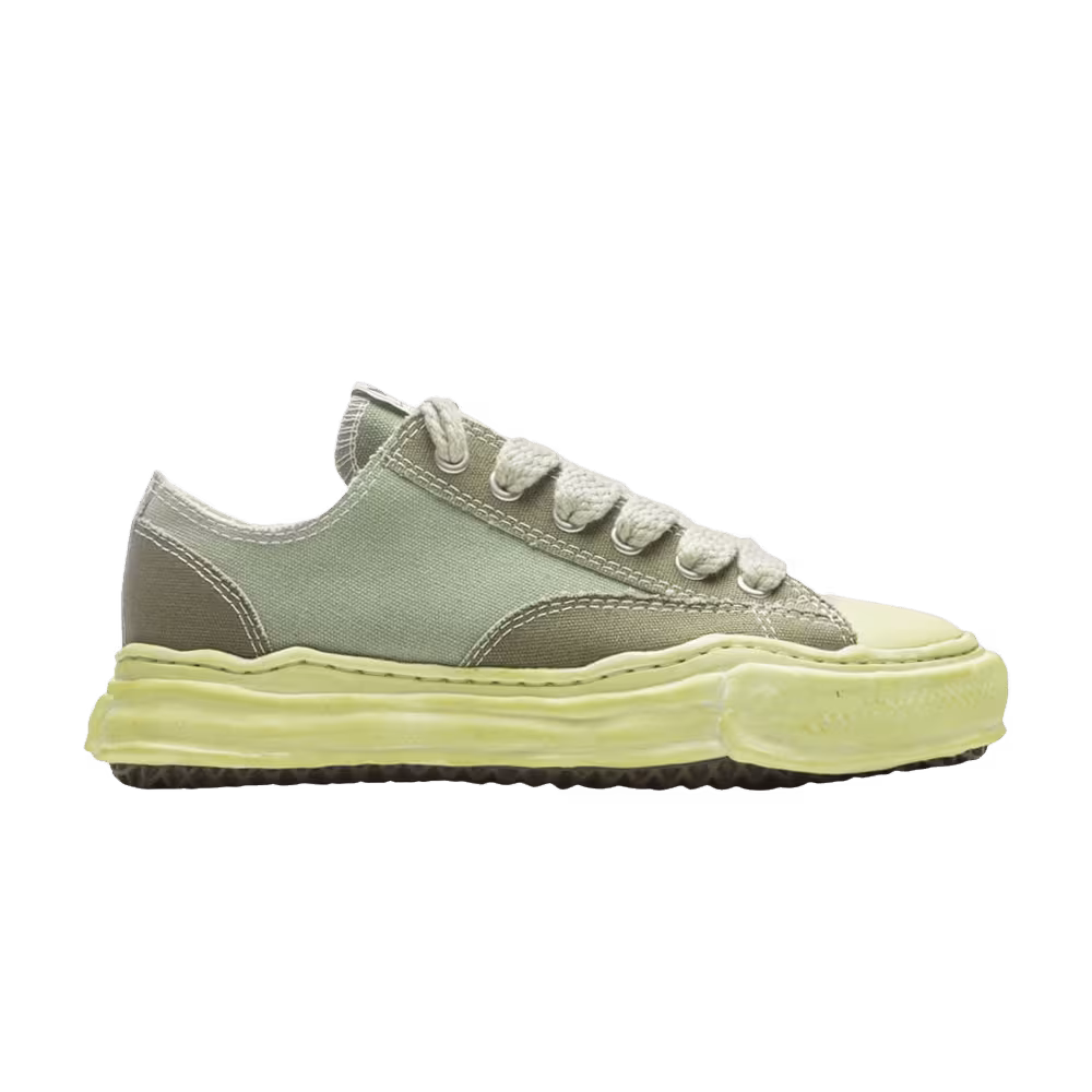 Maison Mihara Yasuhiro Peterson Low OG Sole Spray-Dyed Canvas Green