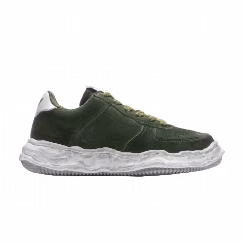Maison Mihara Yasuhiro Wayne Brushed Suede Low 'Green'