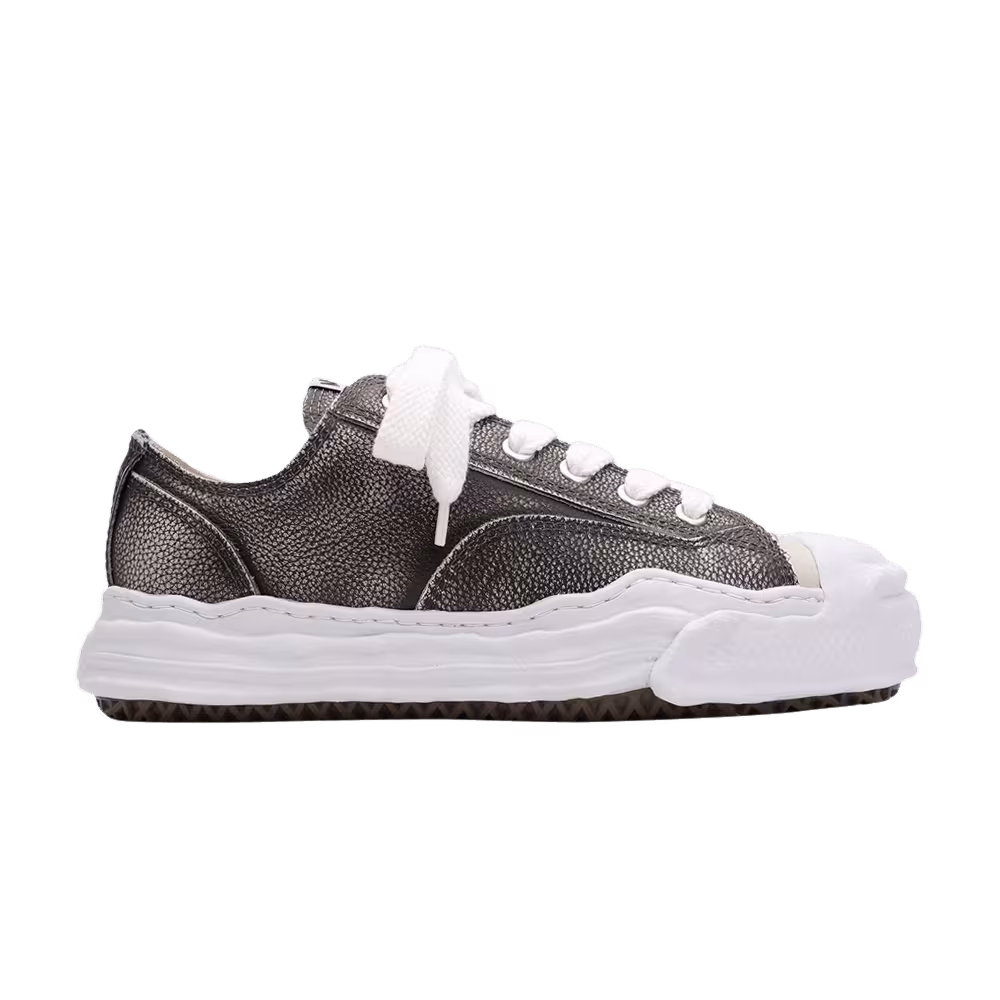 Maison Mihara Yasuhiro Hank OG Sole Brushed Shrink Leather Low Black