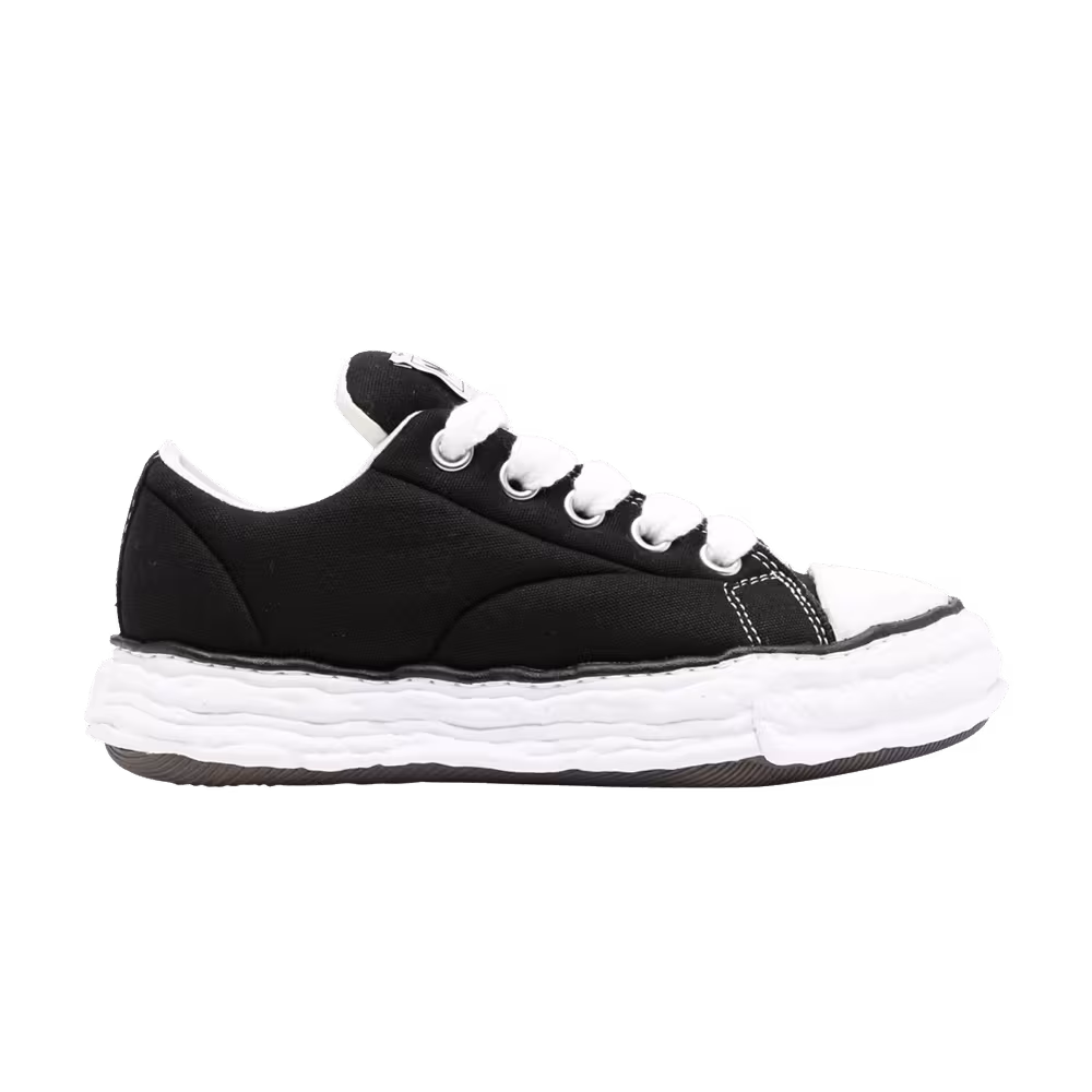 Maison Mihara Yasuhiro Peterson 23 OG Sole Padded Canvas Low Black