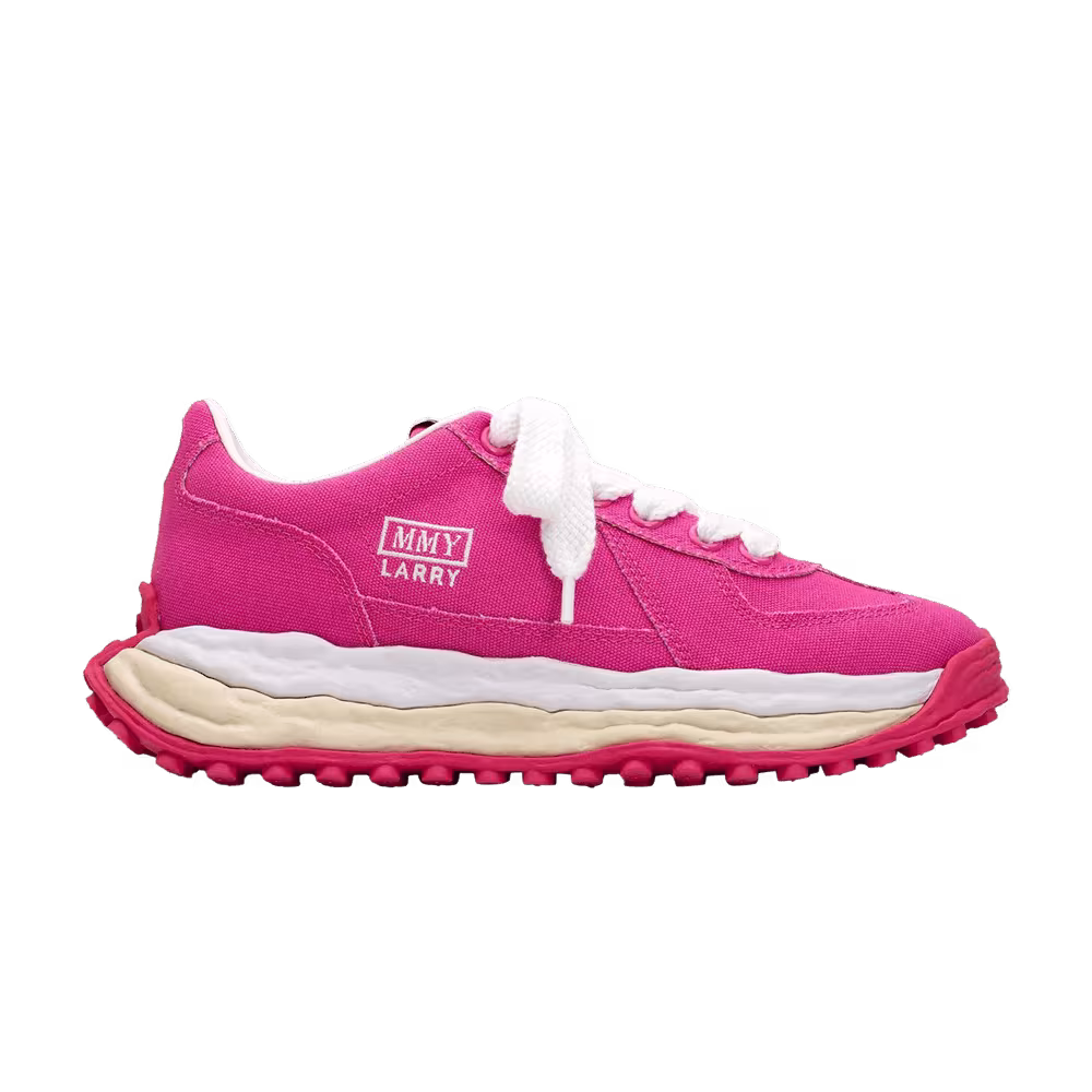 Maison Mihara Yasuhiro Larry OG Sole Canvas Low Pink