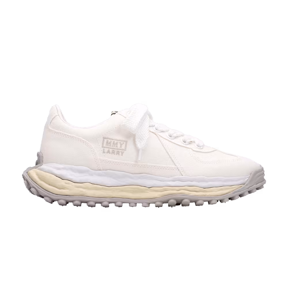 Maison Mihara Yasuhiro Larry OG Sole Canvas Low White