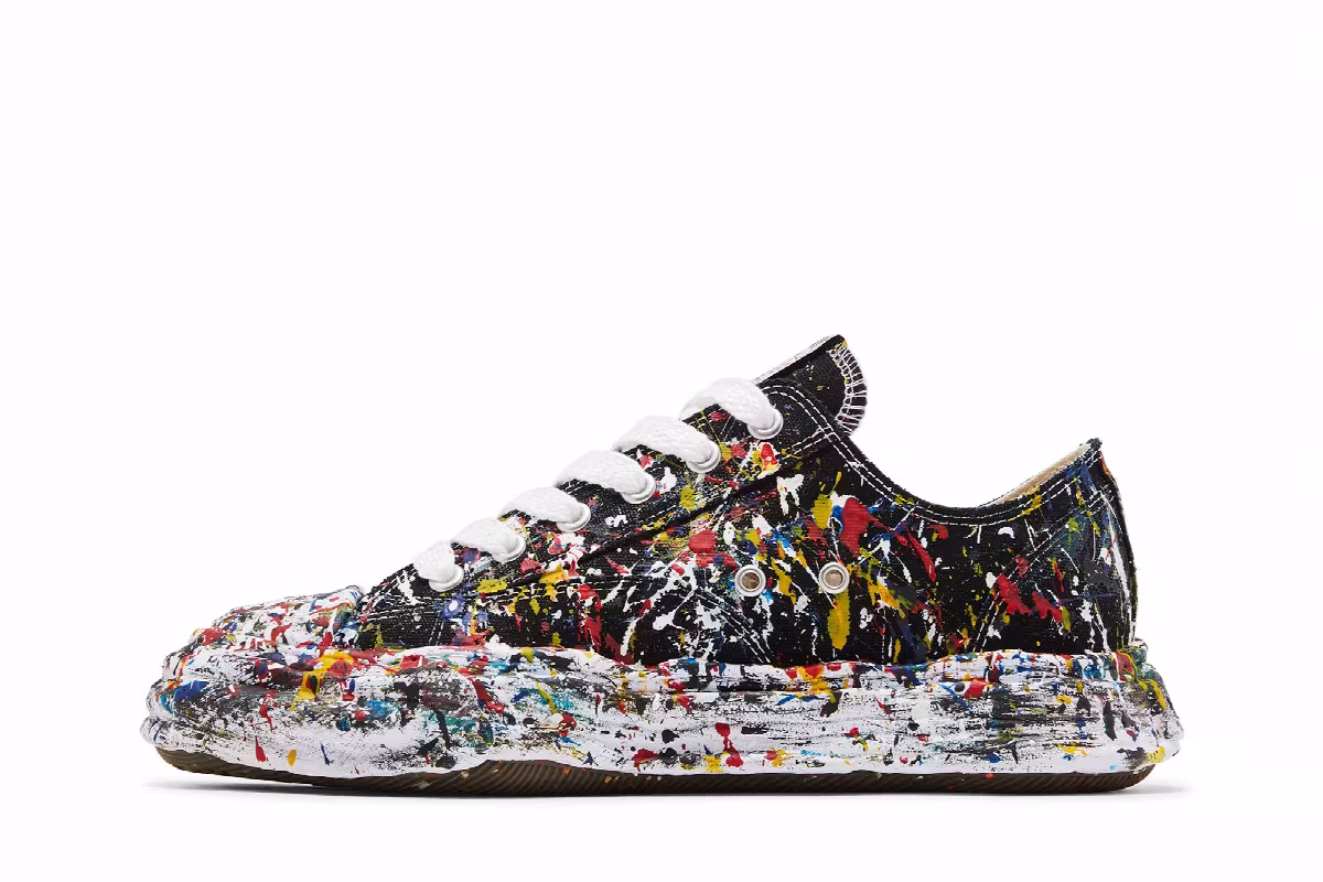 Maison Mihara Yasuhiro Peterson 23 OG Sole Canvas Low Sputtering - Black, view 4