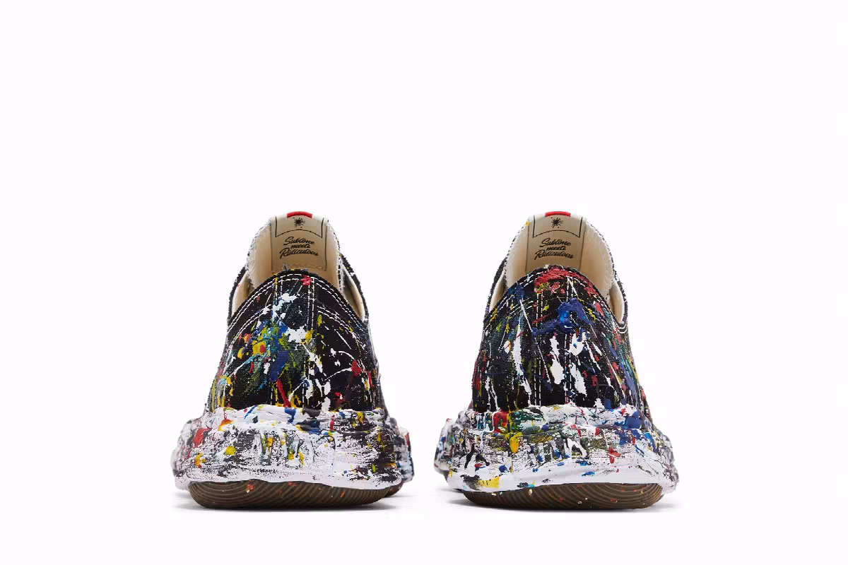 Maison Mihara Yasuhiro Peterson 23 OG Sole Canvas Low Sputtering - Black, view 7