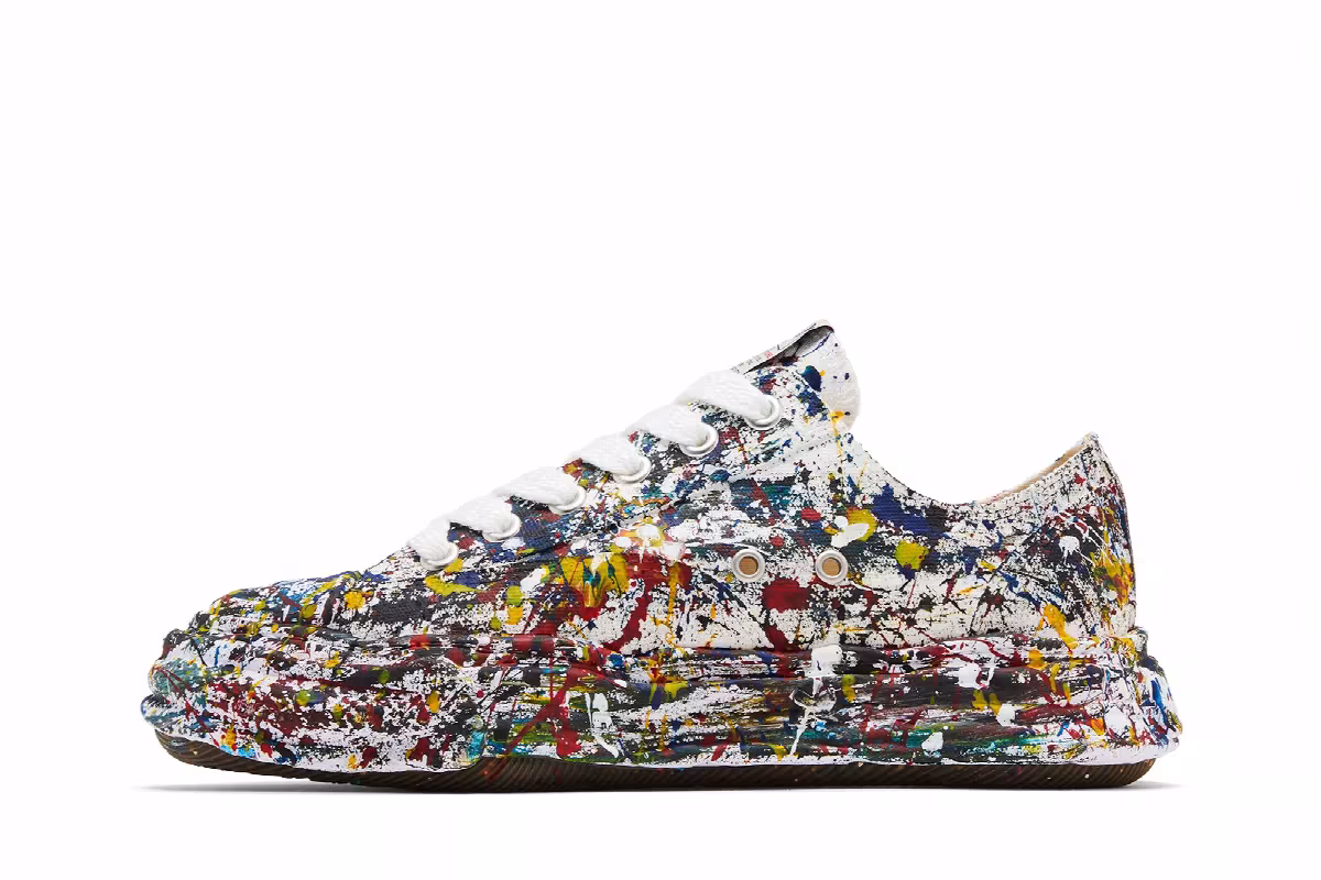 Maison Mihara Yasuhiro Peterson 23 OG Sole Canvas Low Sputtering - White, view 4