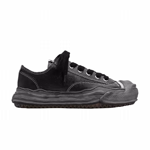 Maison Mihara Yasuhiro Hank OG Sole Silicon Coating Canvas Low 'Black'