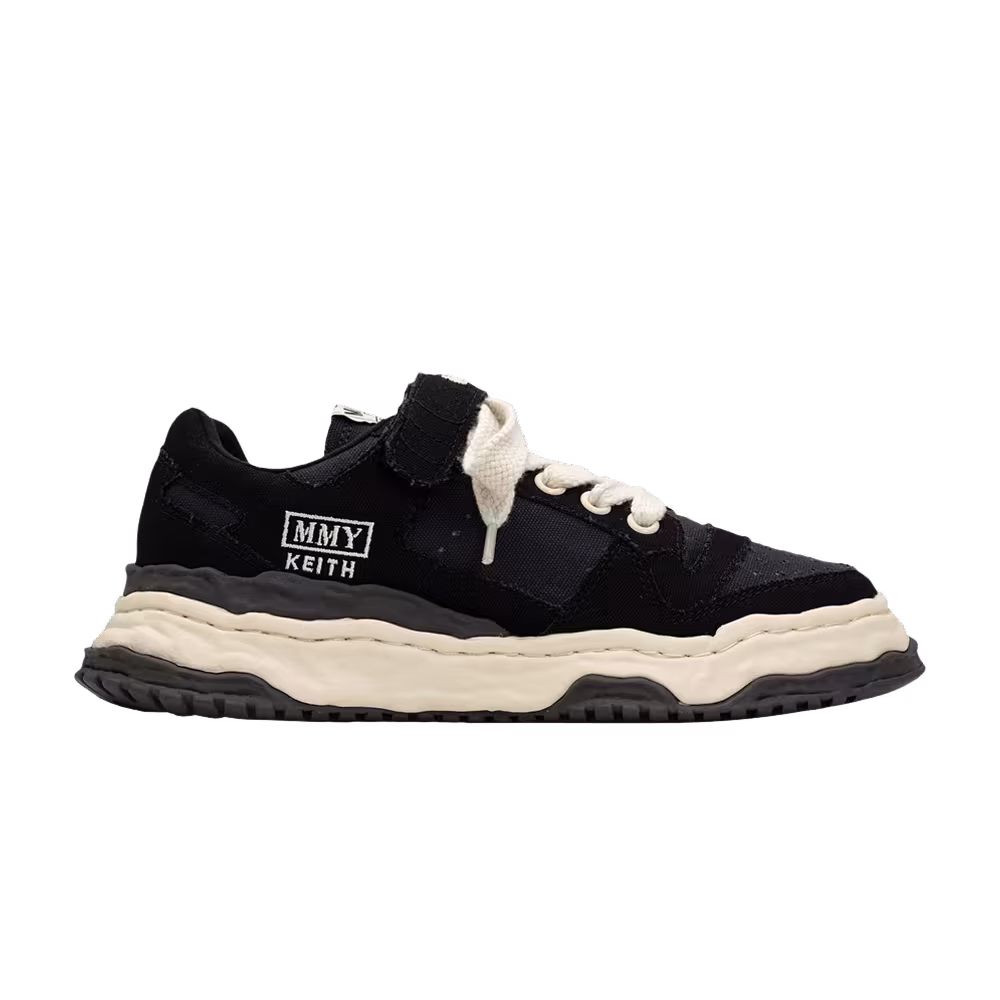 Maison Mihara Yasuhiro Keith OG Sole Canvas Low Black