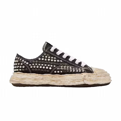 Maison Mihara Yasuhiro Peterson 23 OG Sole Studded Canvas Low 'Black'