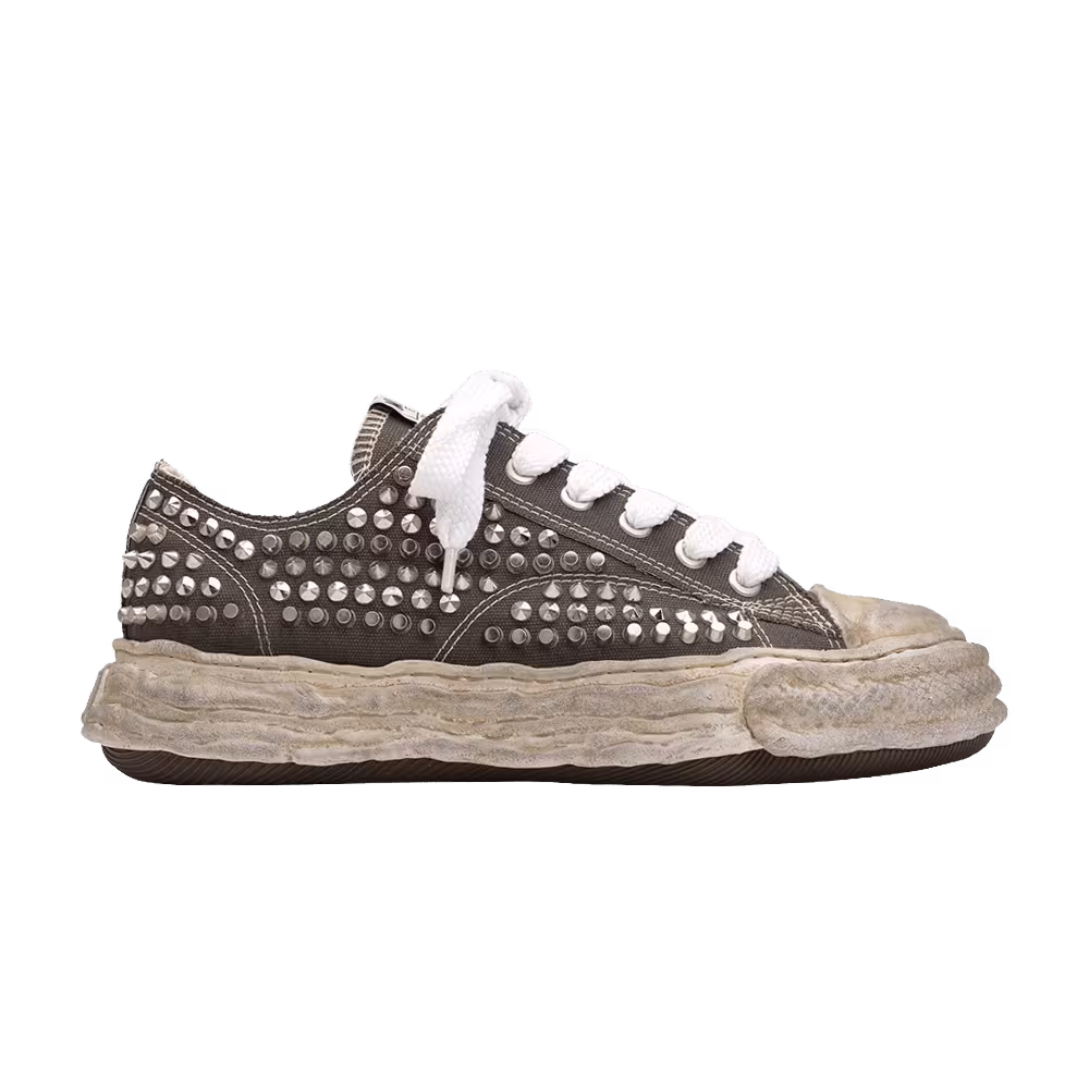 Maison Mihara Yasuhiro Peterson 23 OG Sole Studded Canvas Low Grey