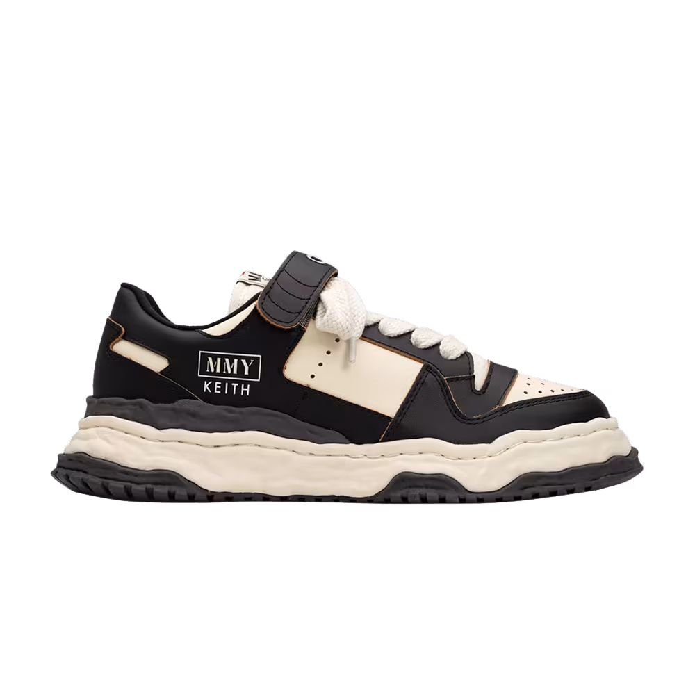 Maison Mihara Yasuhiro Keith OG Sole Leather Low Black White