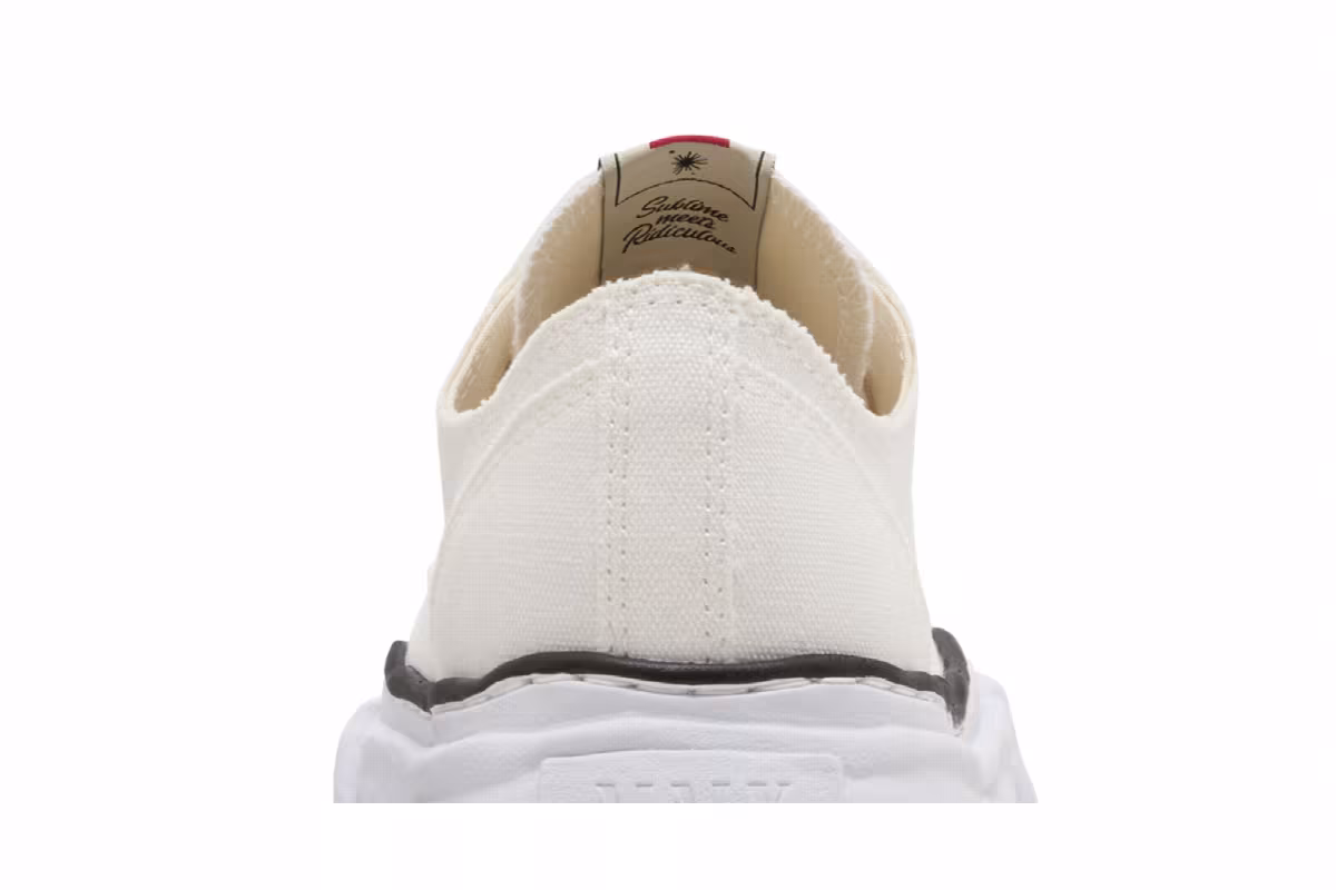 Maison Mihara Yasuhiro Peterson OG Sole Canvas Low White, view 8