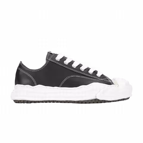Maison Mihara Yasuhiro Hank OG Sole Leather Low 'Black'