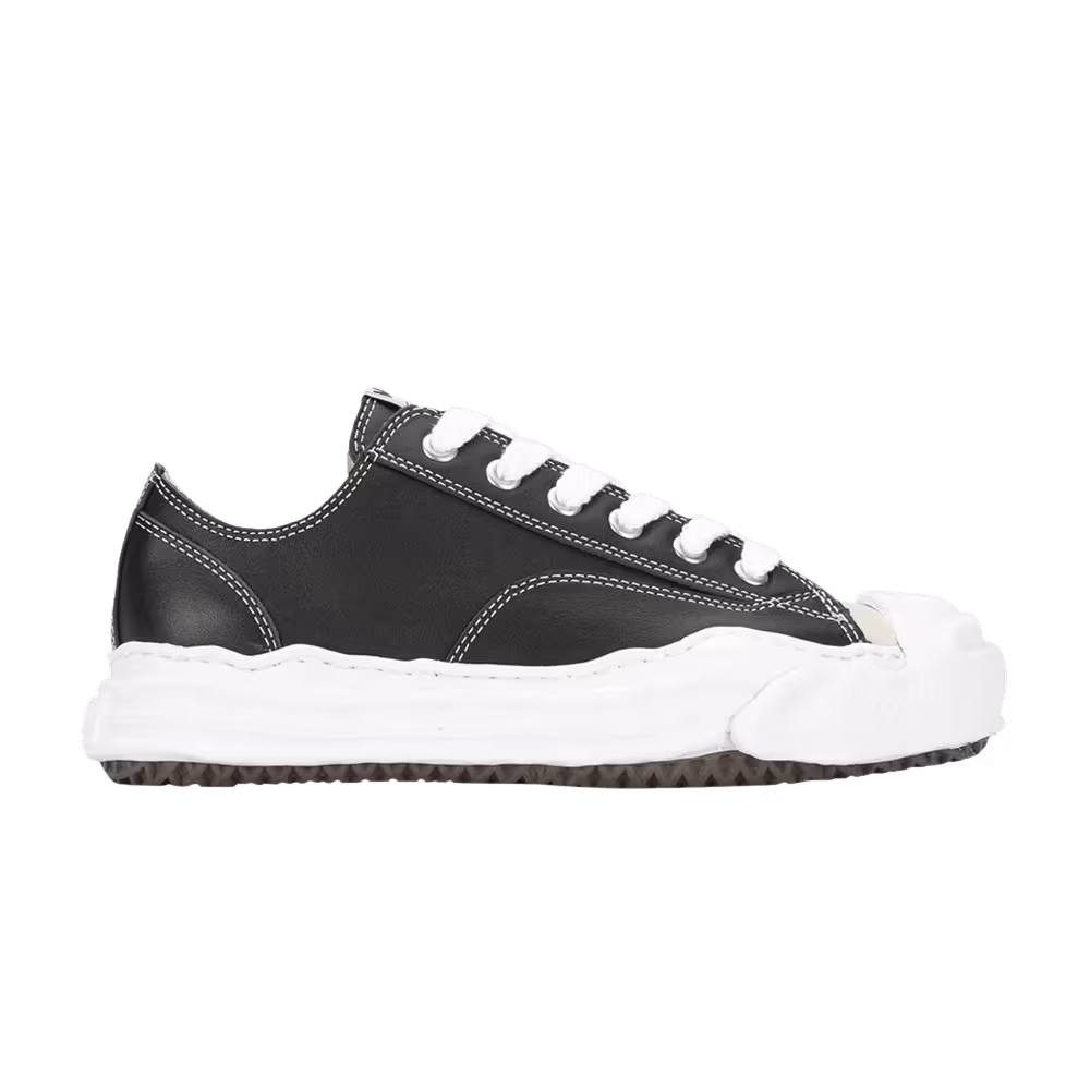 Maison Mihara Yasuhiro Hank OG Sole Leather Low Black
