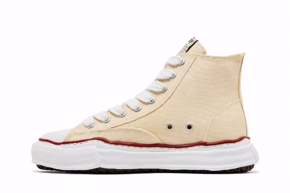 Maison Mihara Yasuhiro Peterson OG Sole Canvas High Natural, view 4