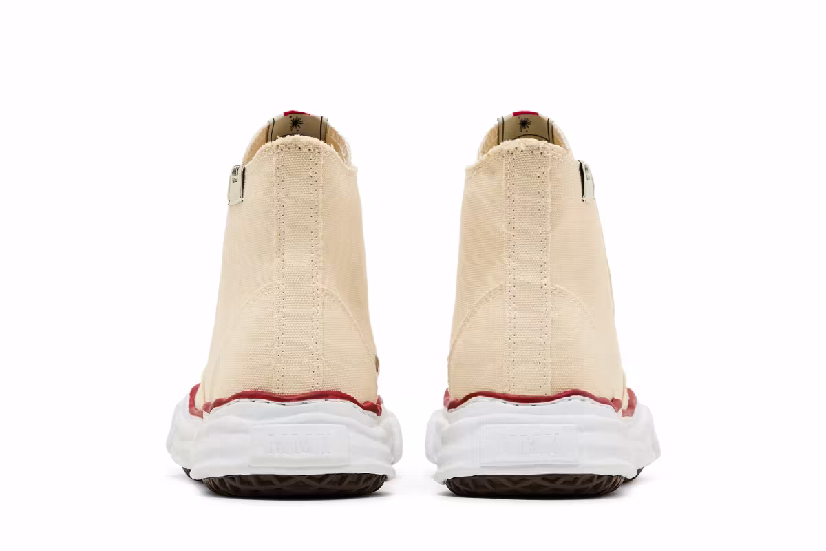 Maison Mihara Yasuhiro Peterson OG Sole Canvas High Natural, view 7