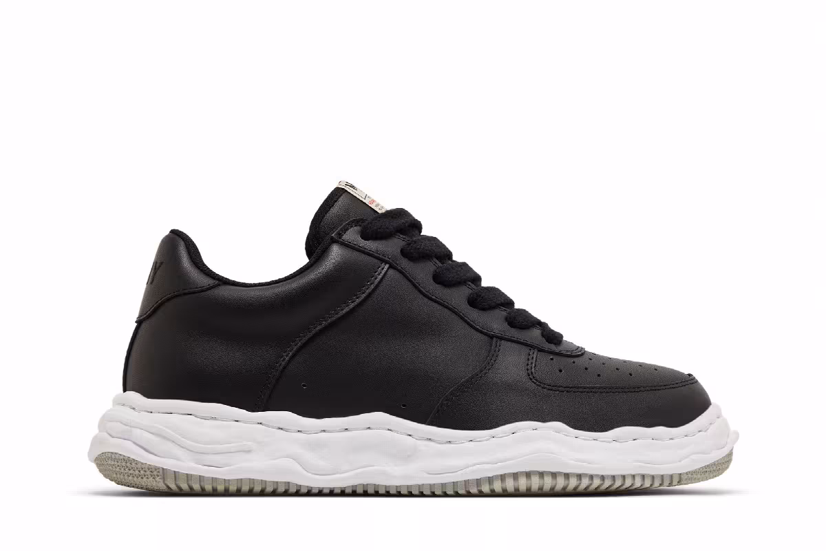 Maison Mihara Yasuhiro Wayne OG Sole Low Black, view 2