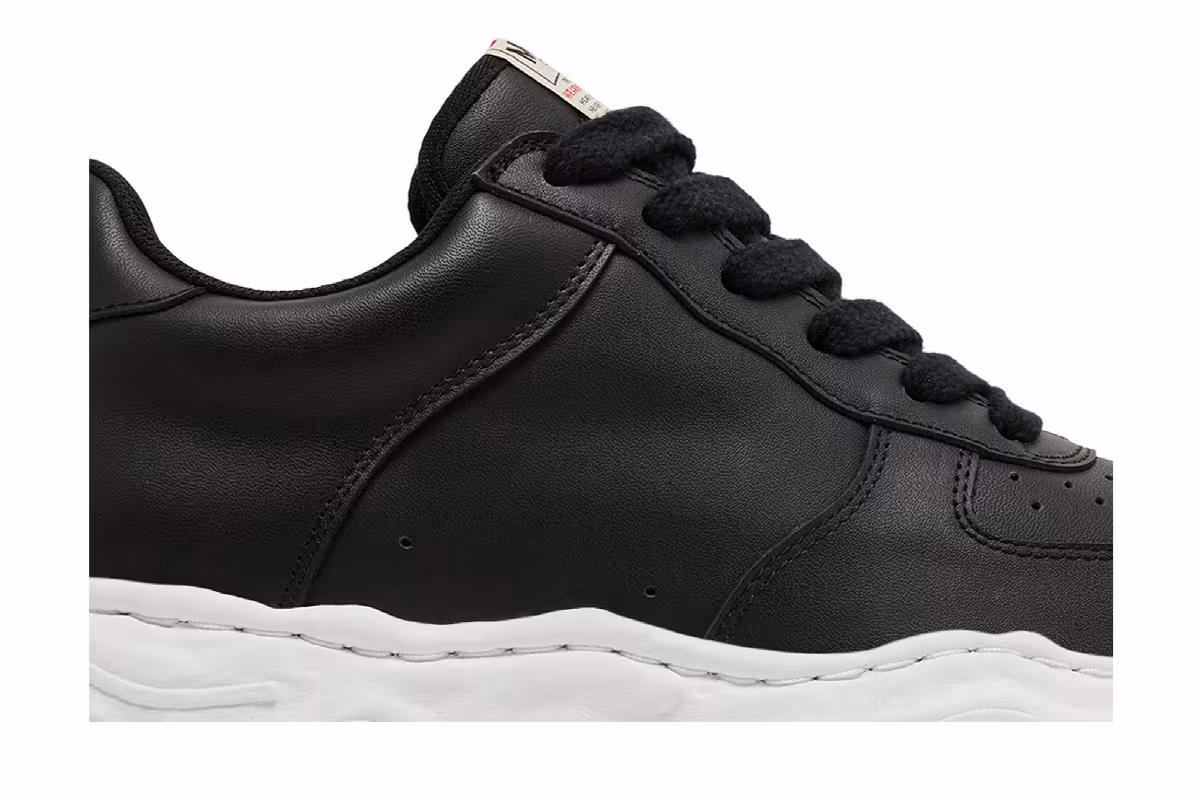 Maison Mihara Yasuhiro Wayne OG Sole Low Black, view 3