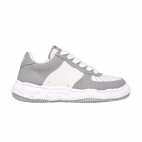 Maison Mihara Yasuhiro Wayne OG Sole Embossed Leather Low 'Grey White'