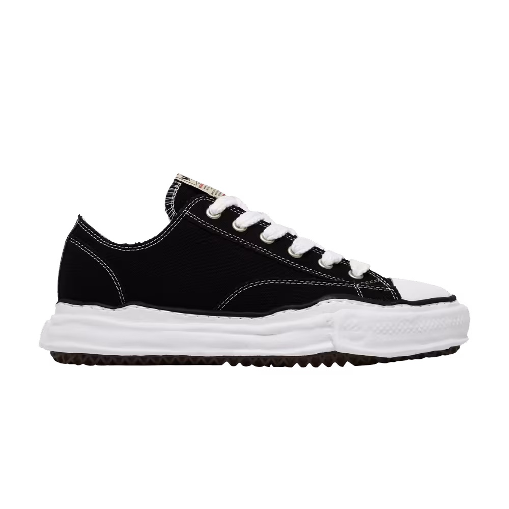Maison Mihara Yasuhiro Peterson OG Sole Canvas Low Black