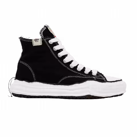 Maison Mihara Yasuhiro Peterson OG Sole Canvas High 'Black White'