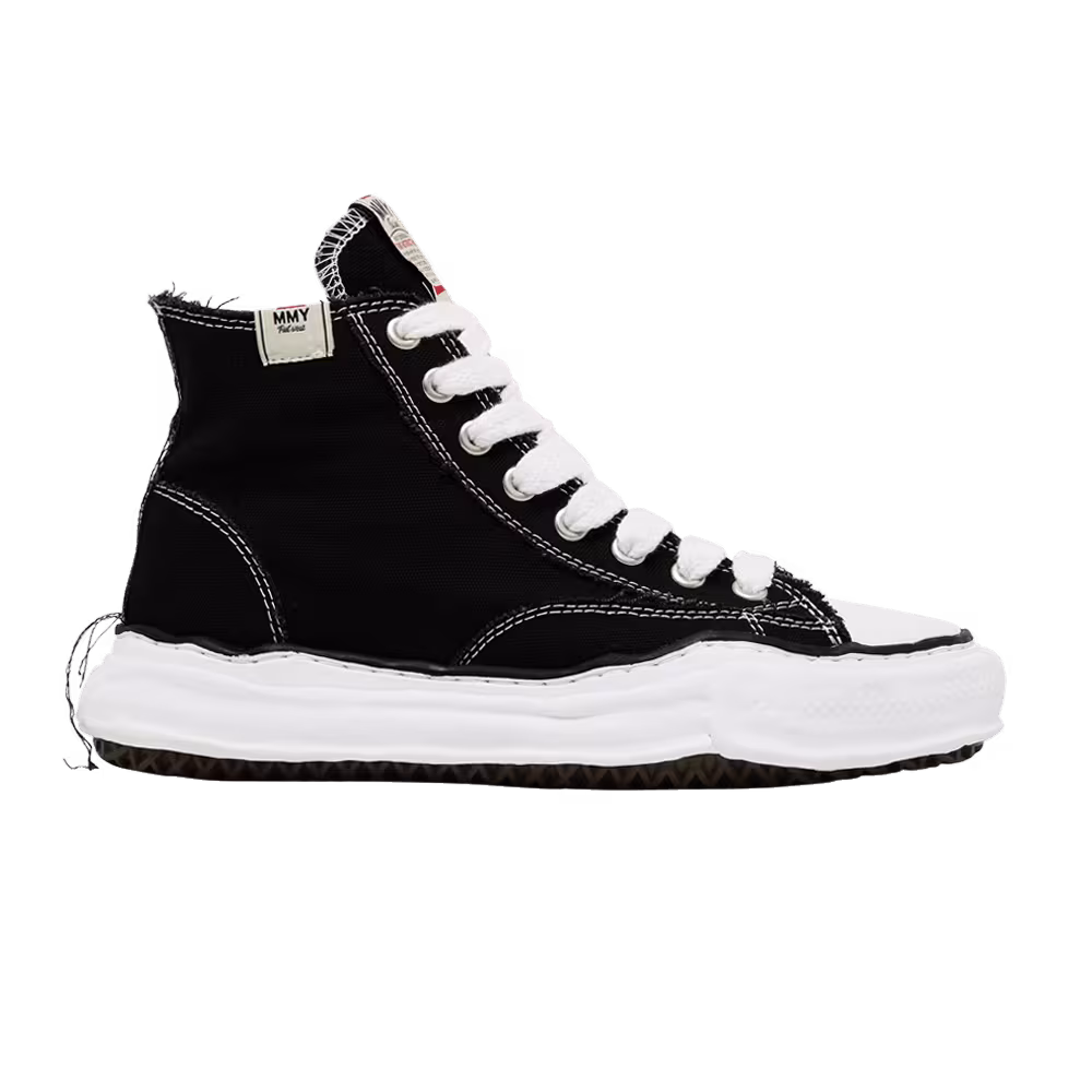 Maison Mihara Yasuhiro Peterson OG Sole Canvas High Black White