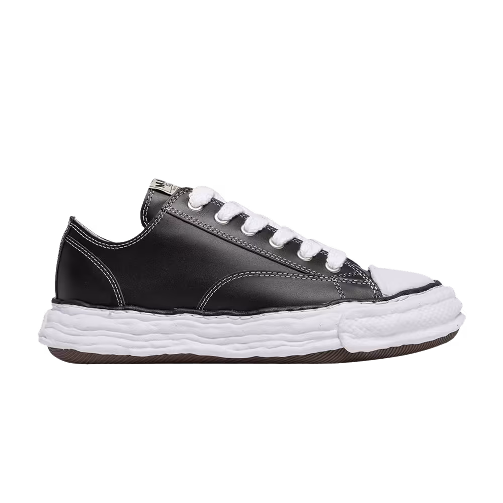 Maison Mihara Yasuhiro Peterson OG Sole Leather Low Black