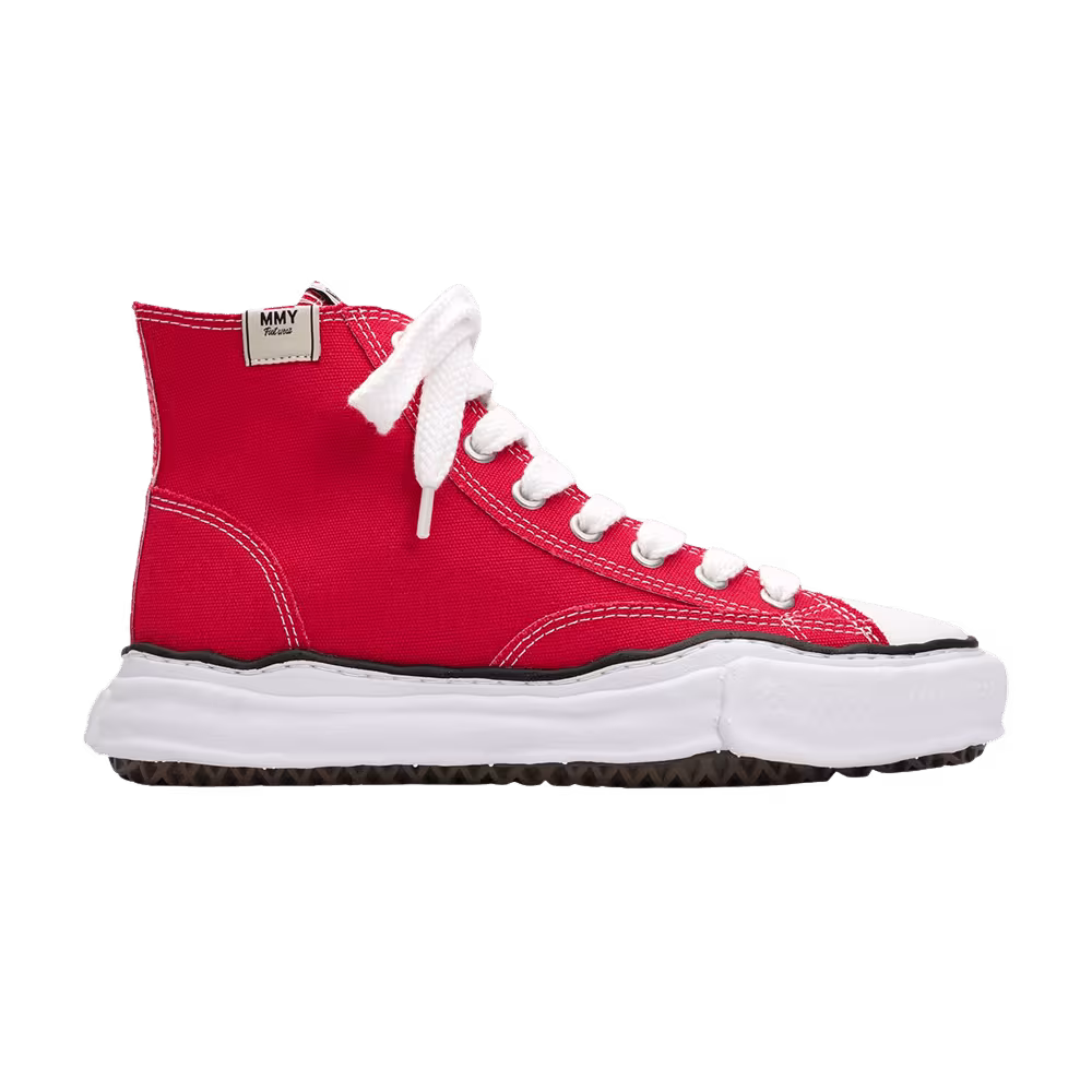 Maison Mihara Yasuhiro Peterson OG Sole Canvas High Red
