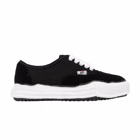 Maison Mihara Yasuhiro Baker OG Sole Canvas Low 'Black'