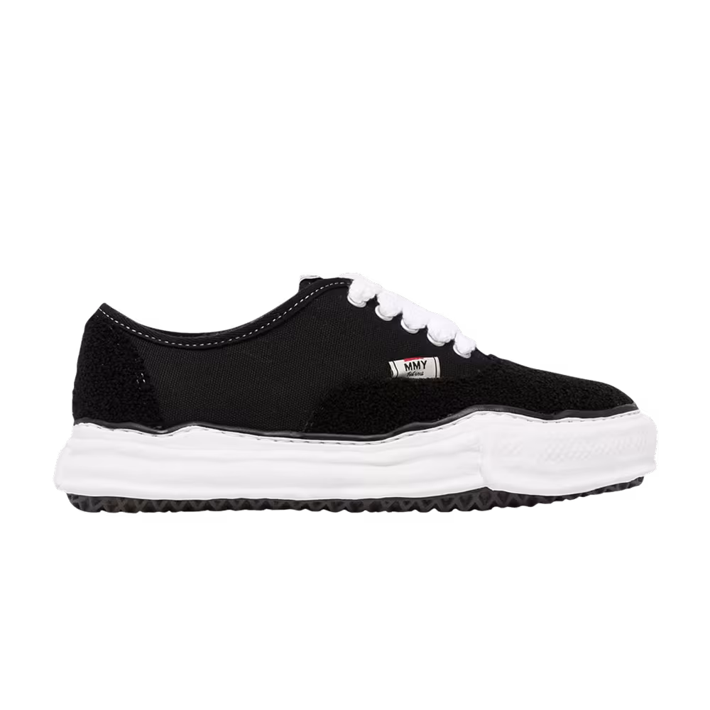 Maison Mihara Yasuhiro Baker OG Sole Canvas Low Black