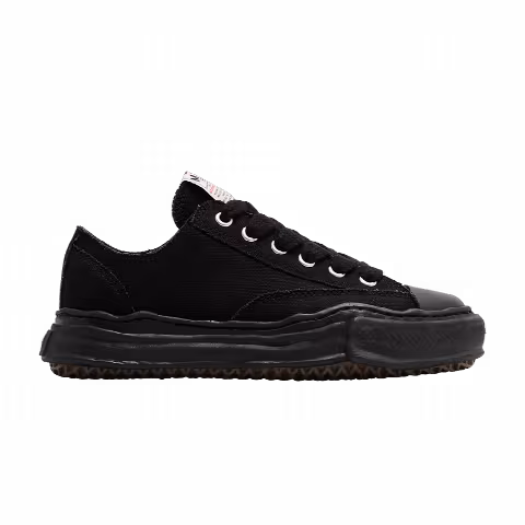 Maison Mihara Yasuhiro Peterson OG Sole Canvas Low 'Triple Black'