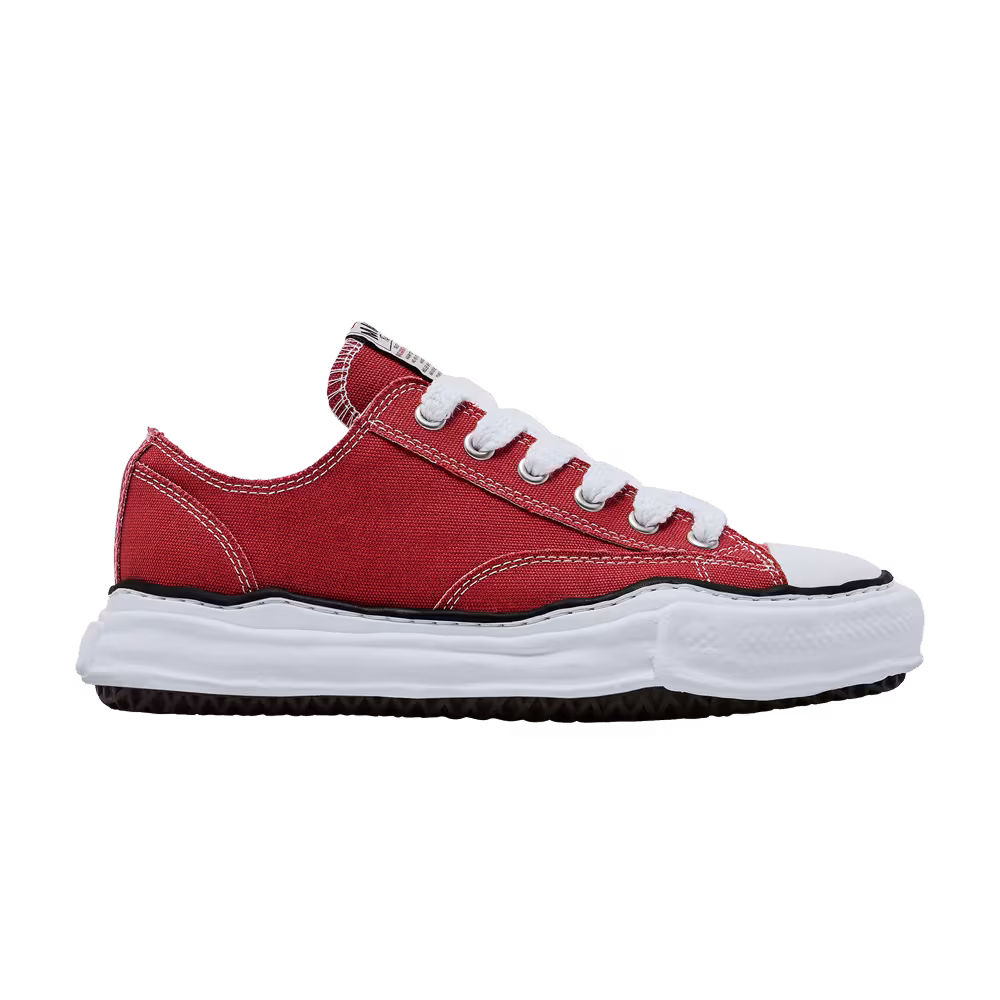Maison Mihara Yasuhiro Peterson OG Sole Canvas Low Red