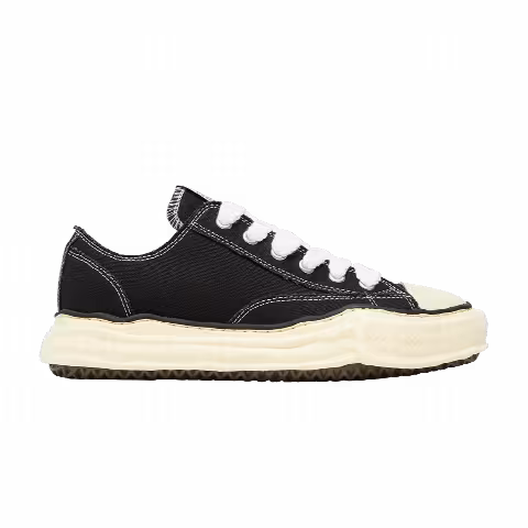 Maison Mihara Yasuhiro Peterson OG Sole Canvas Low 'Black'
