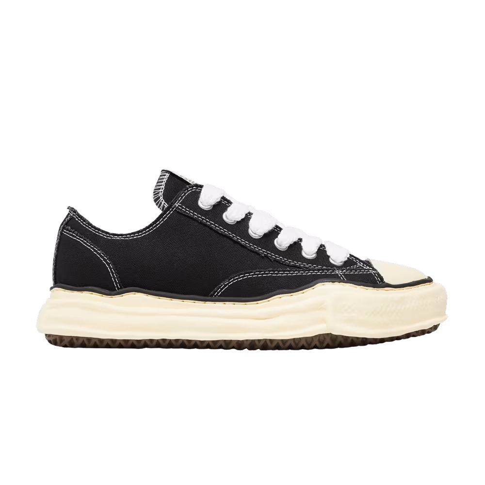Maison Mihara Yasuhiro Peterson OG Sole Canvas Low Black