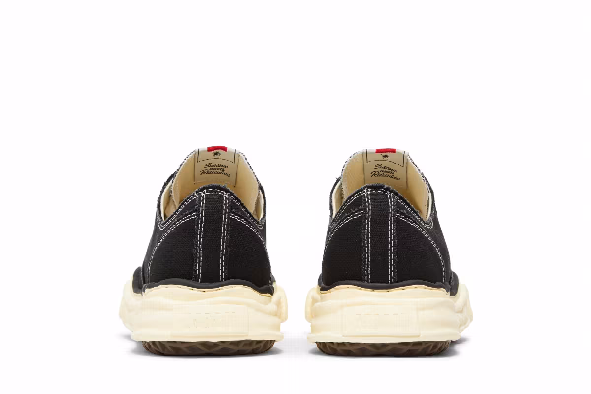 Maison Mihara Yasuhiro Peterson OG Sole Canvas Low Black, view 7