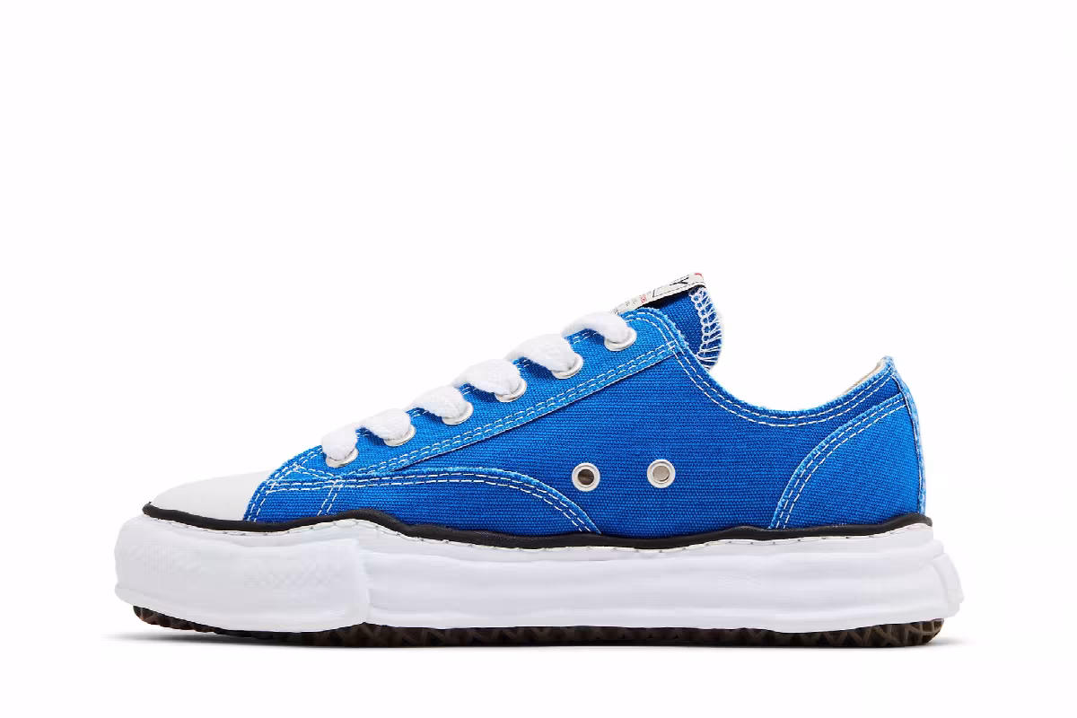 Maison Mihara Yasuhiro Peterson OG Sole Canvas Low Clear Blue, view 4