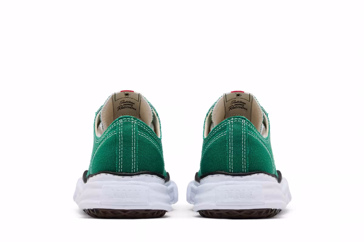 Maison Mihara Yasuhiro Peterson OG Sole Canvas Low CL Green, view 7