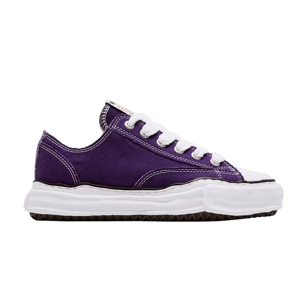 Maison Mihara Yasuhiro Peterson OG Sole Canvas Low Purple