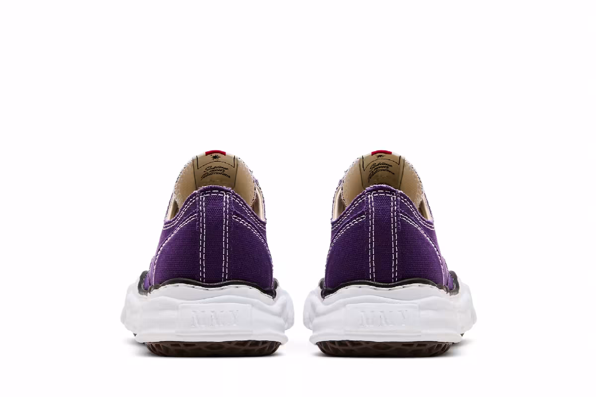 Maison Mihara Yasuhiro Peterson OG Sole Canvas Low Purple, view 7
