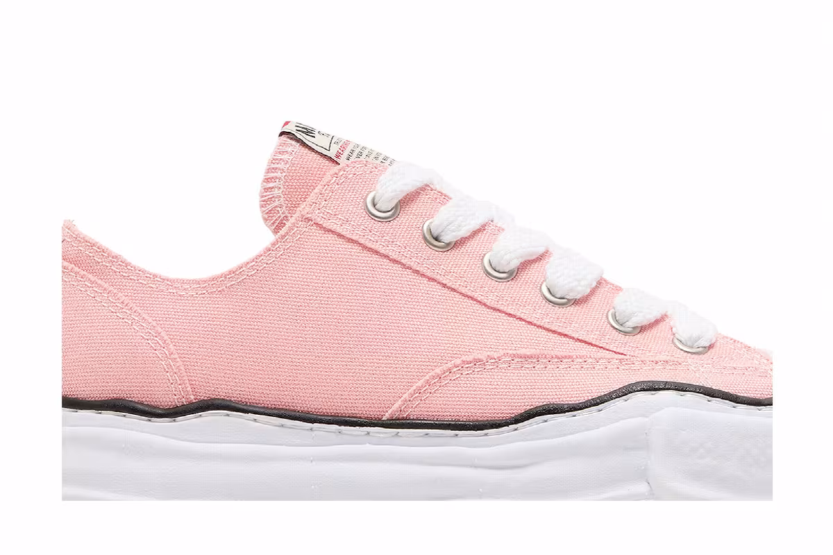 Maison Mihara Yasuhiro Peterson OG Sole Canvas Low Pink, view 3