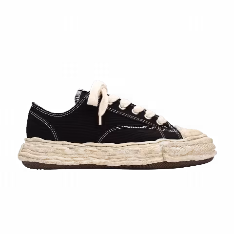 Maison Mihara Yasuhiro Peterson 23 OG Dyed Sole Canvas Low 'Black'