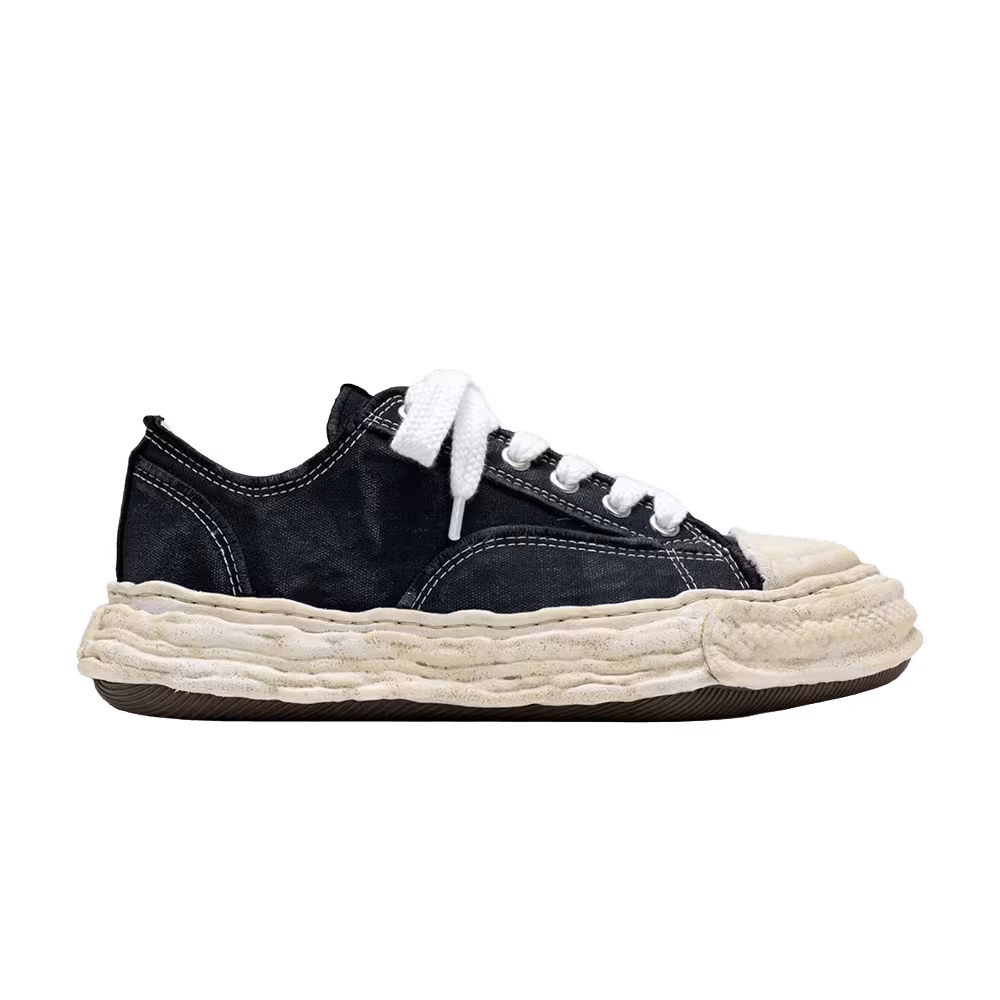 Maison Mihara Yasuhiro Peterson 23 OG Sole Vintage Canvas Low Black