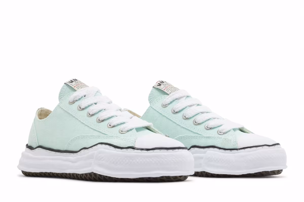 Maison Mihara Yasuhiro Peterson OG Sole Canvas Low Light Blue, view 9
