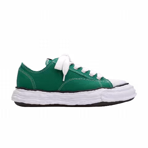 Maison Mihara Yasuhiro Peterson 23 OG Sole Canvas Low 'Clear Green'