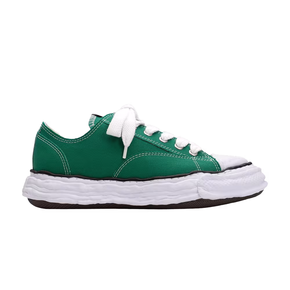 Maison Mihara Yasuhiro Peterson 23 OG Sole Canvas Low Clear Green