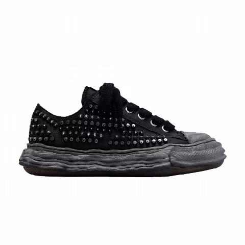 Maison Mihara Yasuhiro Peterson23 Og Sole Studded Canvas Low 'Black'