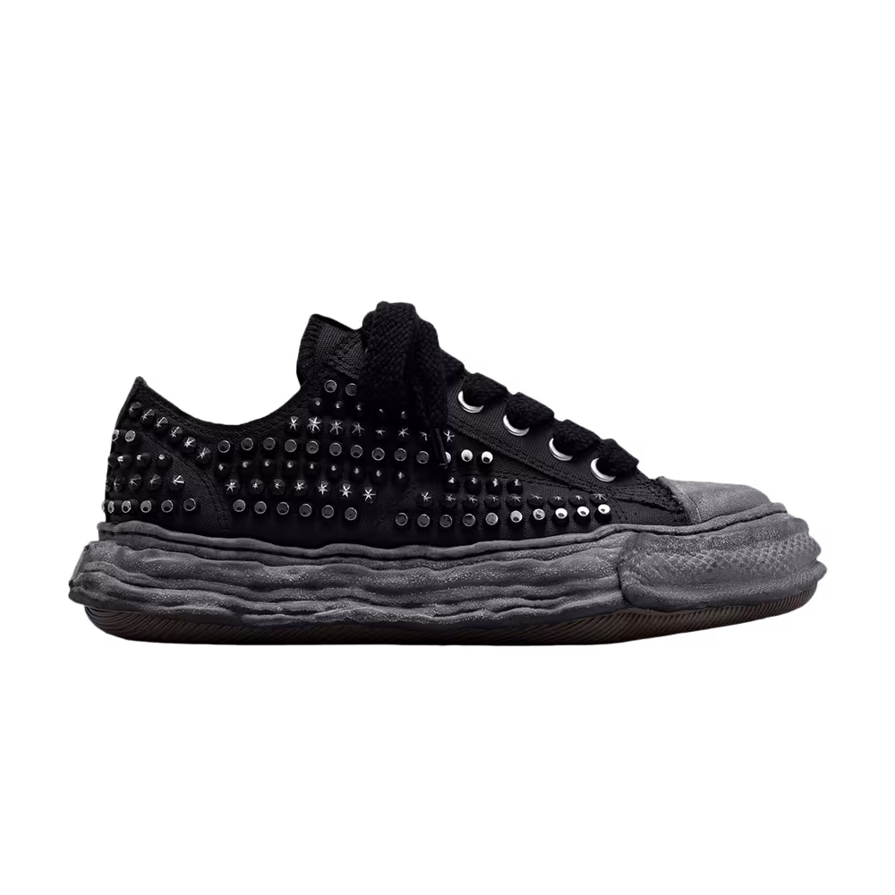 Maison Mihara Yasuhiro Peterson23 Og Sole Studded Canvas Low Black