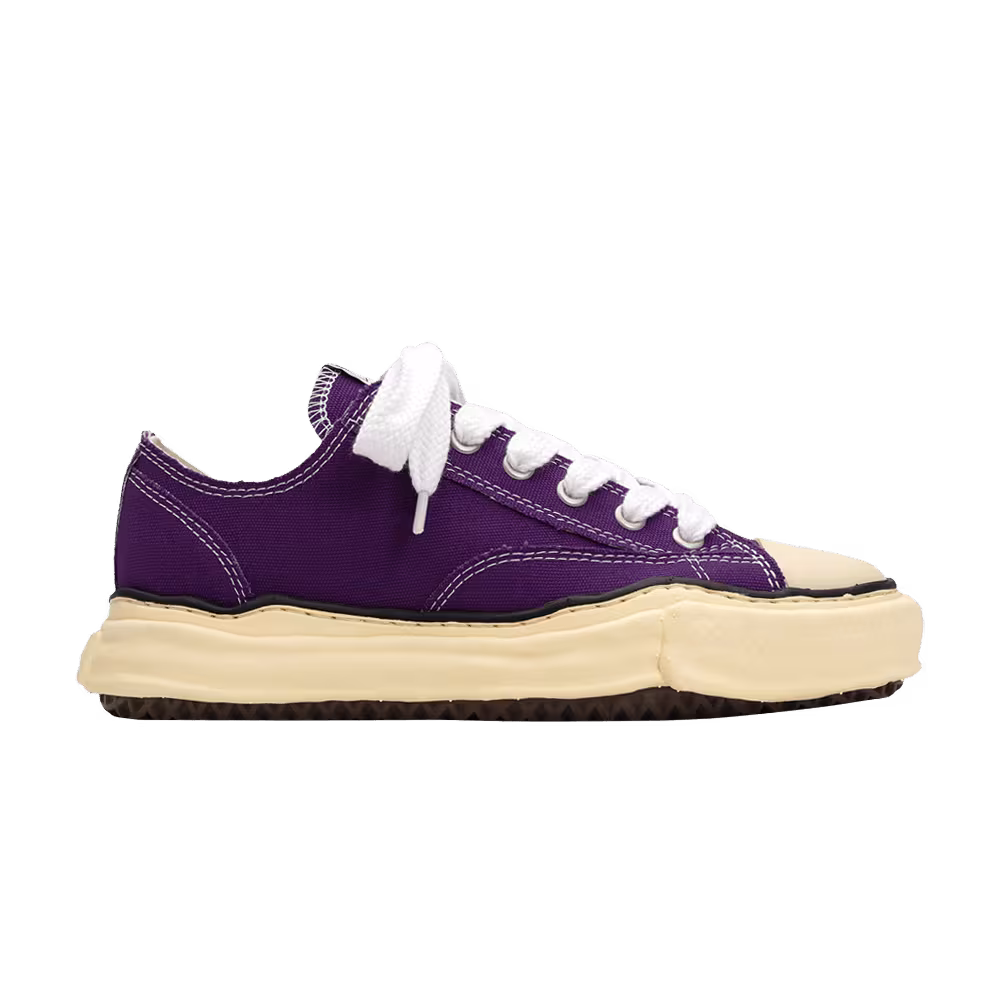 Maison Mihara Yasuhiro Peterson OG Sole Canvas Low Purple