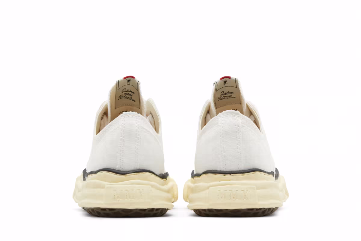 Maison Mihara Yasuhiro Peterson OG Sole Canvas Low White, view 7
