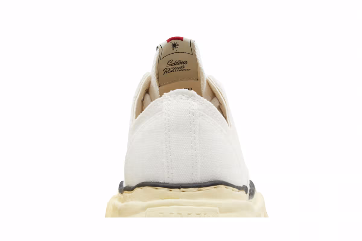 Maison Mihara Yasuhiro Peterson OG Sole Canvas Low White, view 8