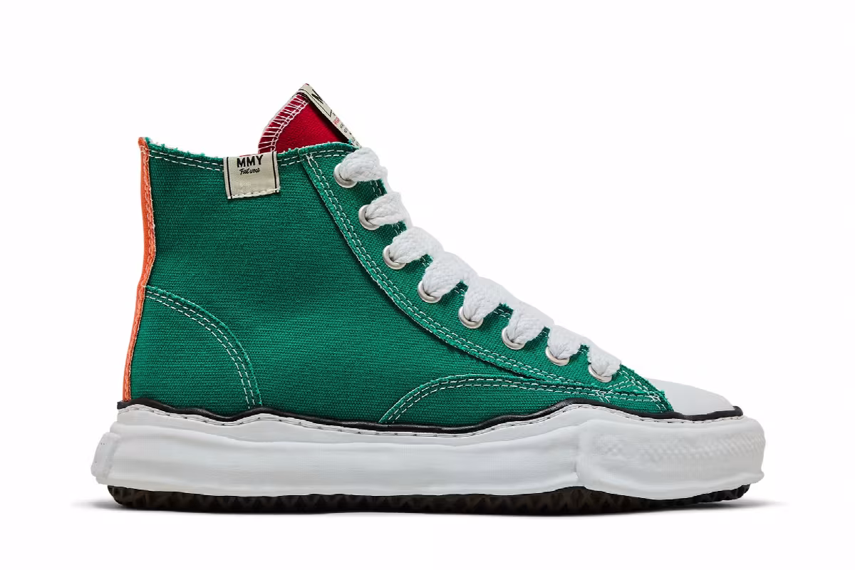 Maison Mihara Yasuhiro Peterson OG Sole Canvas High Multi-Color, view 2